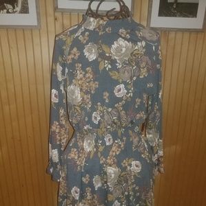 Nwt boho floral short dress